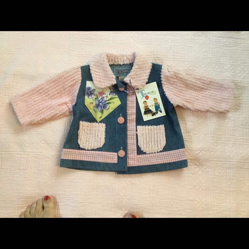 Sweet baby denim jacket!